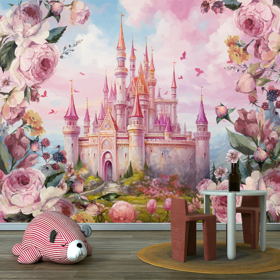 Baby Nursery Mural Wallpaper - Papier peint auto-adhésif 8+ motifs de