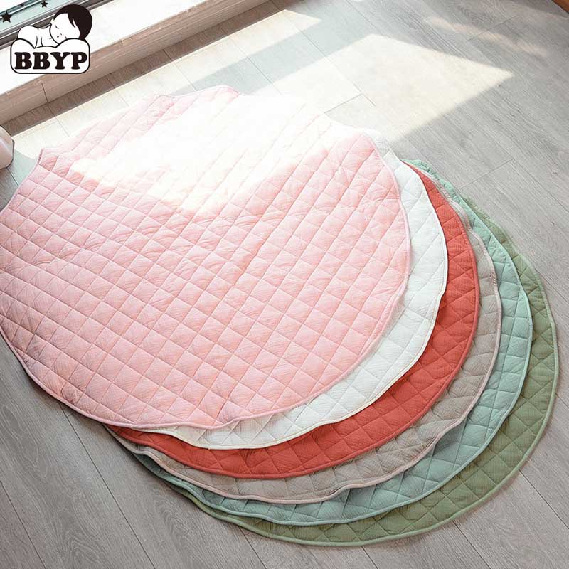 Baby Nursery Rug - Polymère de jeu en coton pour