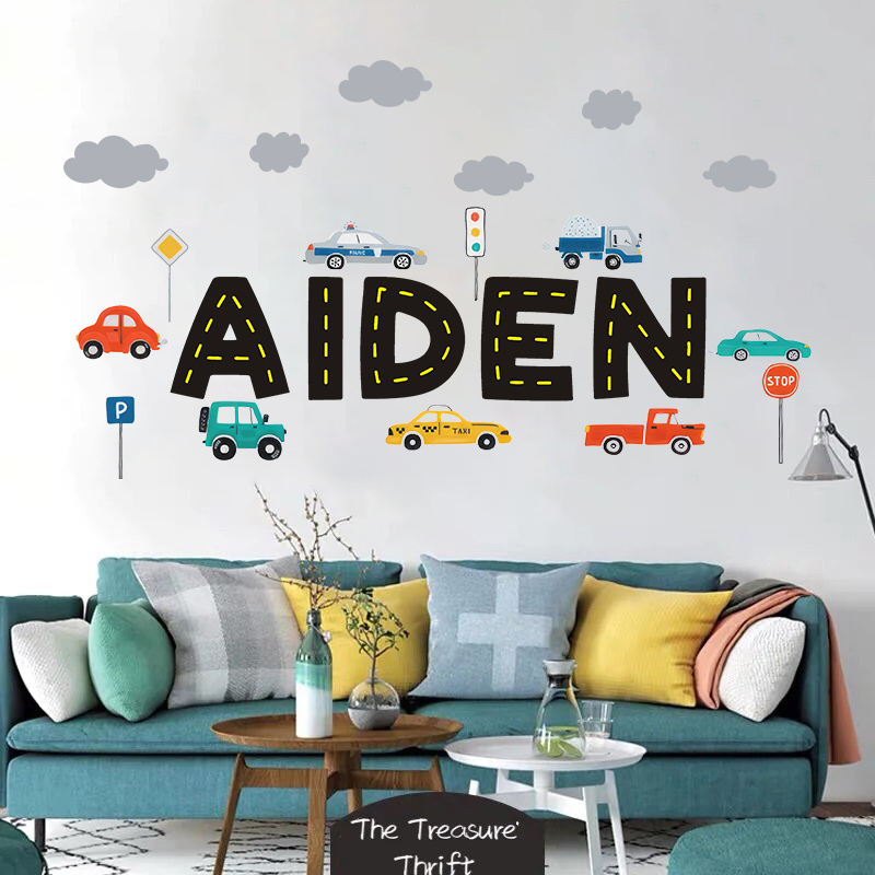 Autocollant mural de camion av - Baby Nursery Panelling avis et prix