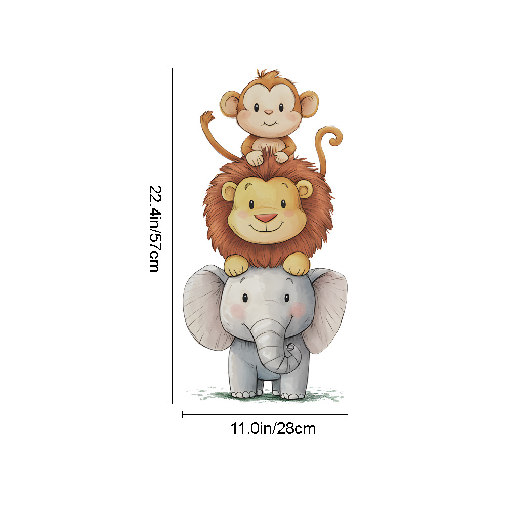 Autocollants muraux mignons d' - Baby Nursery Elephant avis et prix