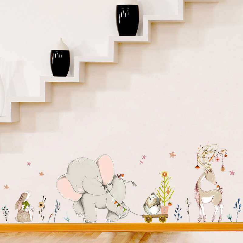 Autocollants muraux joyeux béb - Baby Nursery Mural Wallpaper avis et prix