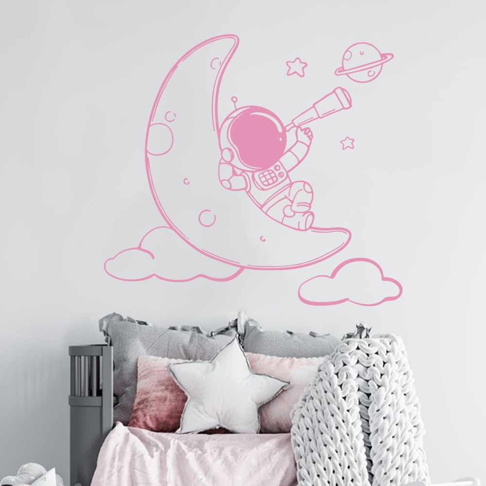Autocollant mural d'astronaute - Baby Nursery Panelling avis et prix