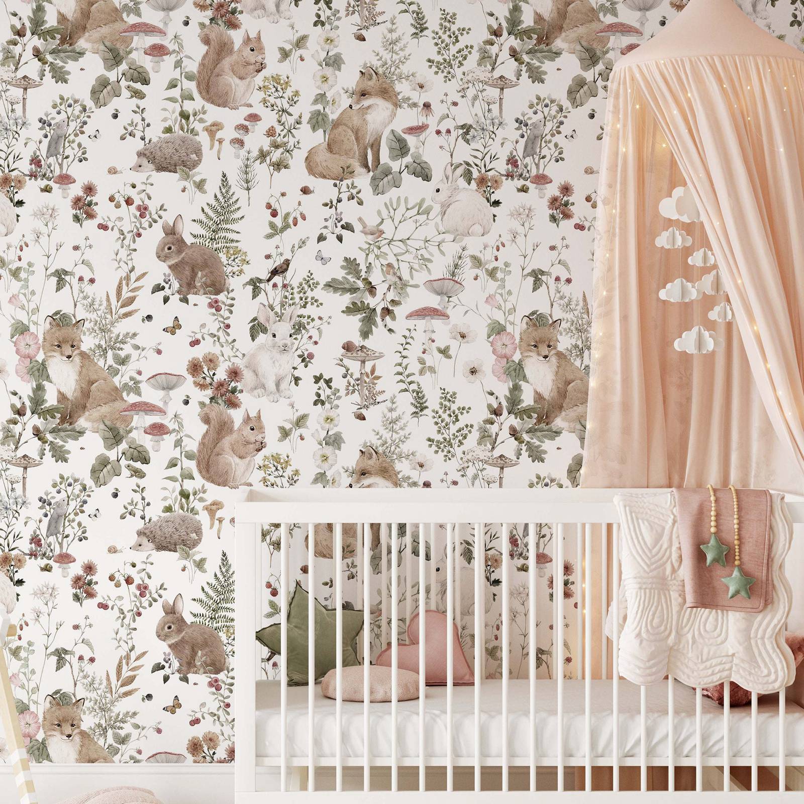 Papier peint à grande échelle  - Baby Nursery Mural Wallpaper avis et prix