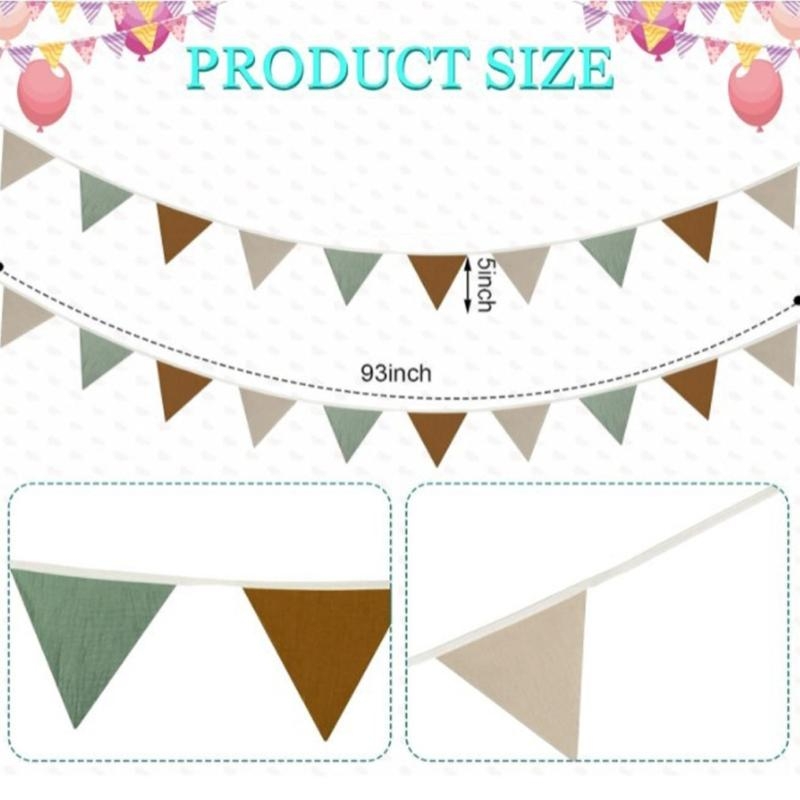 Belle décoration banderole pou - Baby Nursery Bunting avis et prix