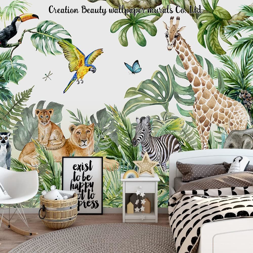 Papier peint mural animaux de  - Baby Nursery Mural Wallpaper avis et prix