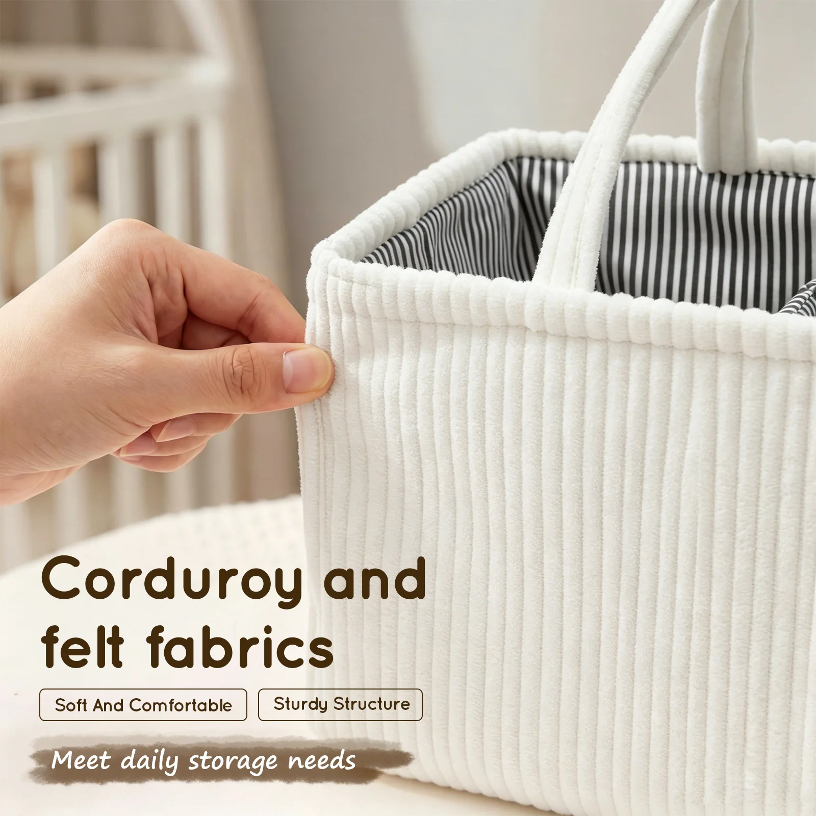 Organisateur de couches pour b - Diaper Caddy Organizer avis et prix