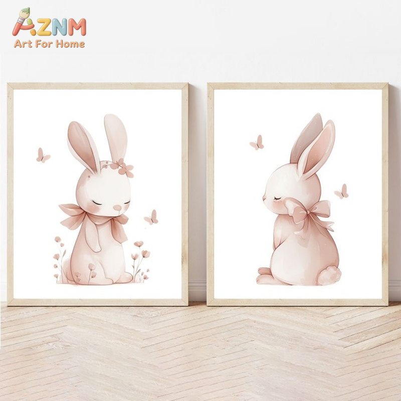 AZNM Tableau mural sur toile L - Baby Nursery Neutral avis et prix