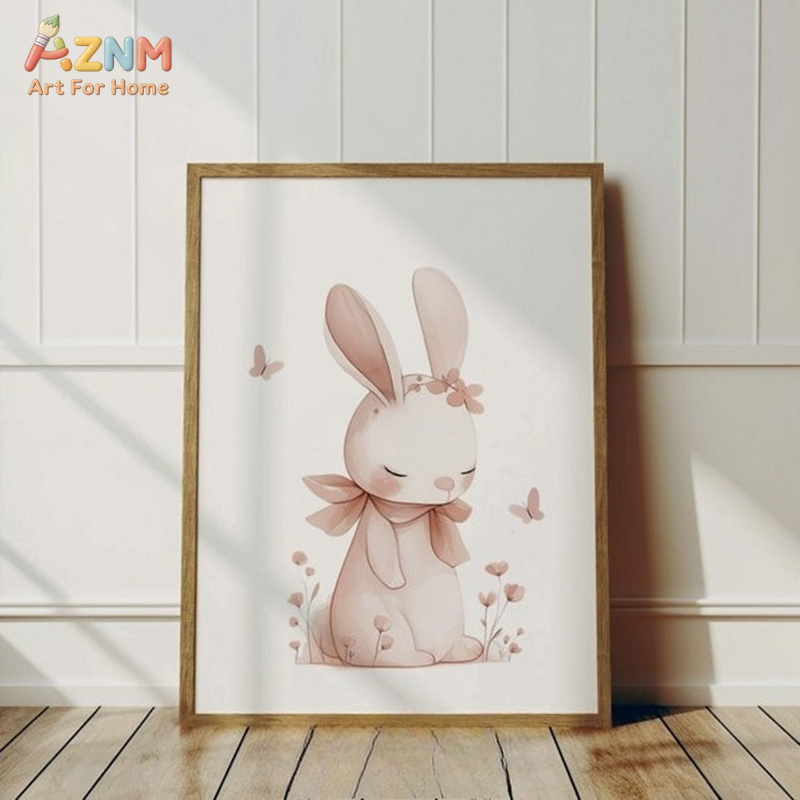 AZNM Tableau mural sur toile L - Baby Nursery Neutral avis et prix