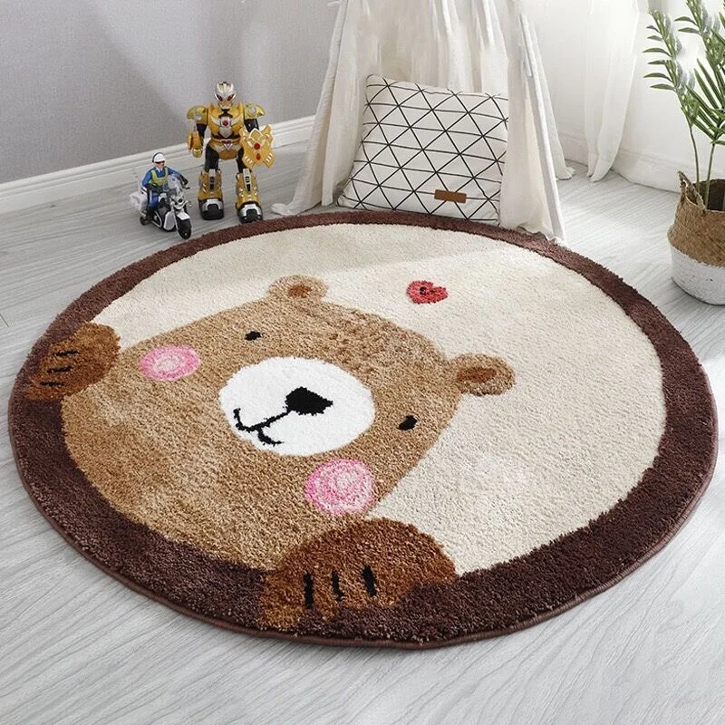 VIKAMA dessin animé rond Imita - Baby Nursery Rug avis et prix