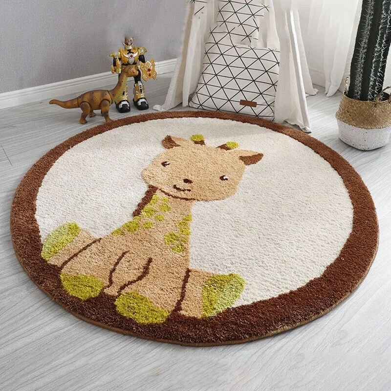 VIKAMA dessin animé rond Imita - Baby Nursery Rug avis et prix
