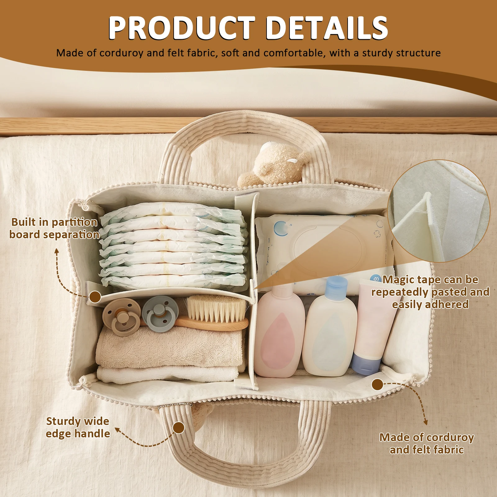 Sac de voyage portable pour ma - Diaper Caddy Organizer avis et prix