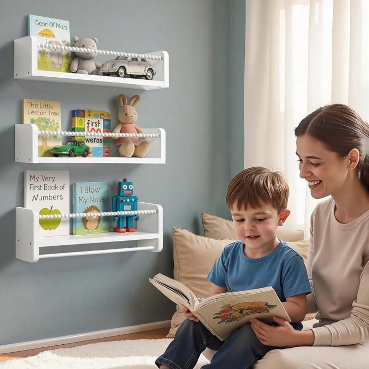 Étagères à livres pour chambre - Baby Nursery Bookshelf avis et prix