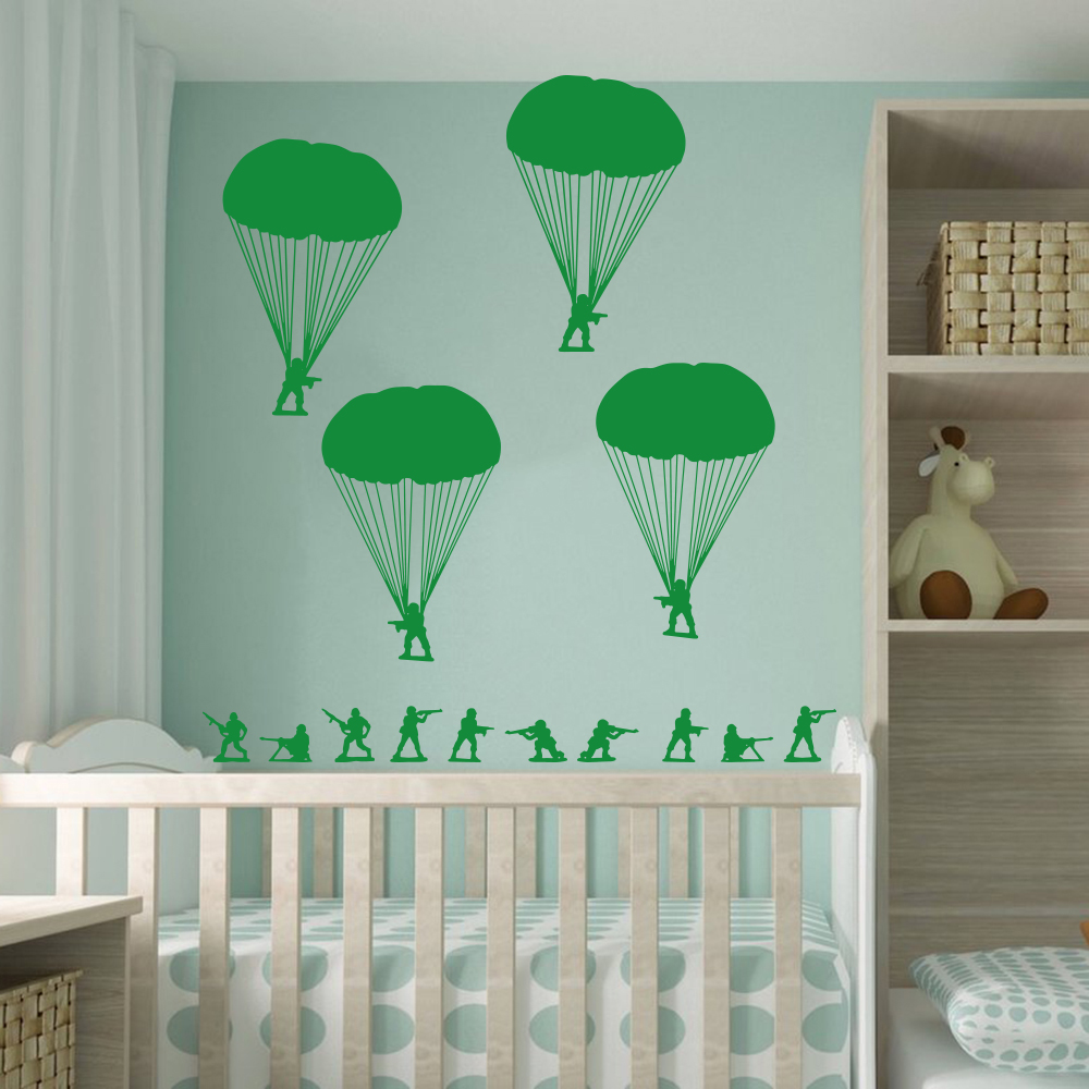 Autocollant mural de l'armée p - Baby Nursery Panelling avis et prix