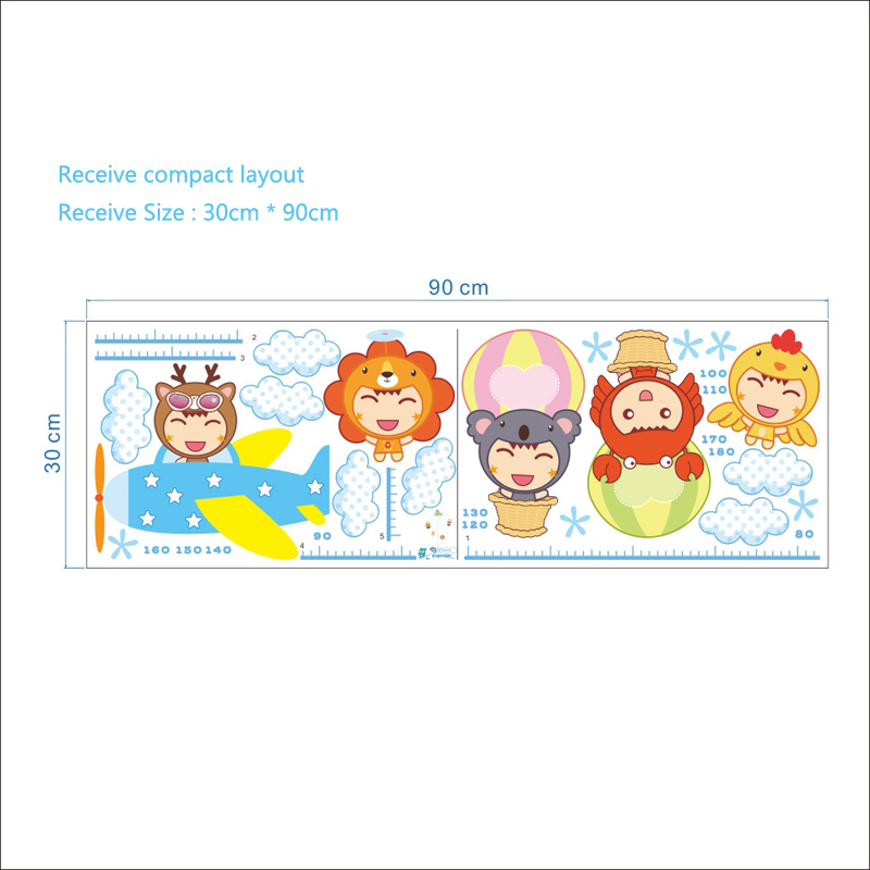 Dessin animé enfants hauteur a - Baby Nursery Mural Wallpaper avis et prix