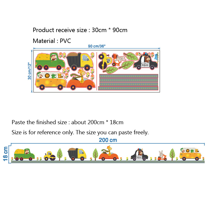Autocollants Muraux de Voiture - Baby Nursery Vinyl avis et prix