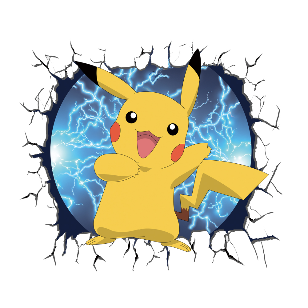 Autocollant mural Pikachu de d - Baby Nursery Vinyl avis et prix