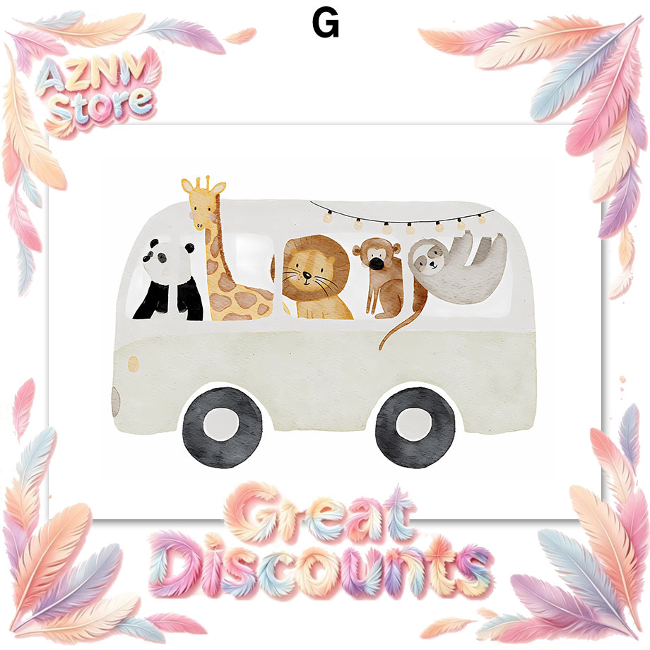 Affiches et impressions d'anim - Baby Nursery Elephant avis et prix