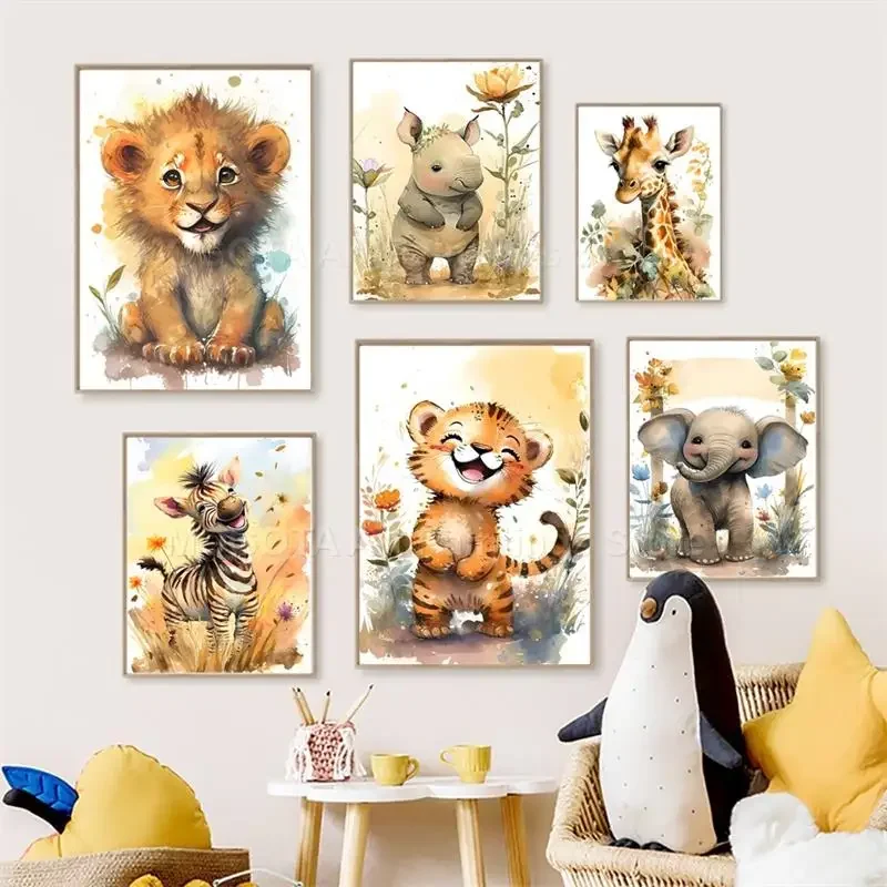 Tableau mural en toile pour ch - Baby Nursery Elephant avis et prix