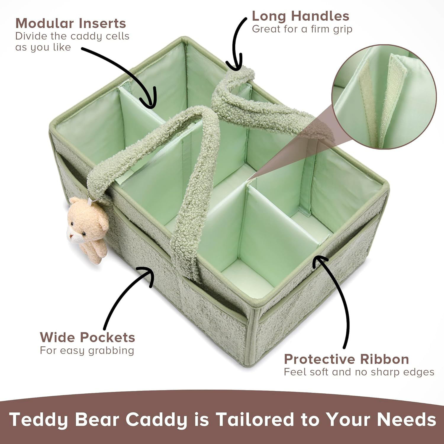 Organisateur de caddie à couch - Diaper Caddy Organizer avis et prix