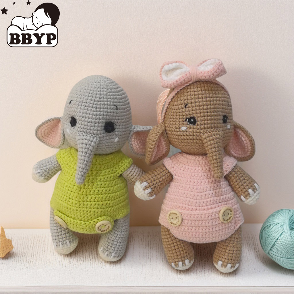Jouets en peluche de couple d' - Baby Nursery Elephant avis et prix