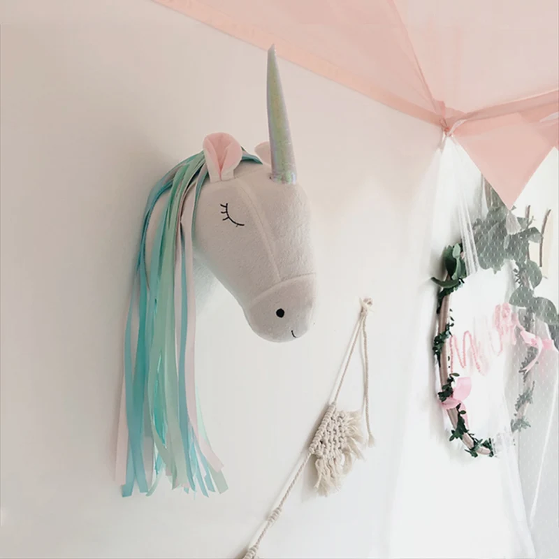 Tête d'animal en peluche licor - Baby Nursery Decor Girl avis et prix