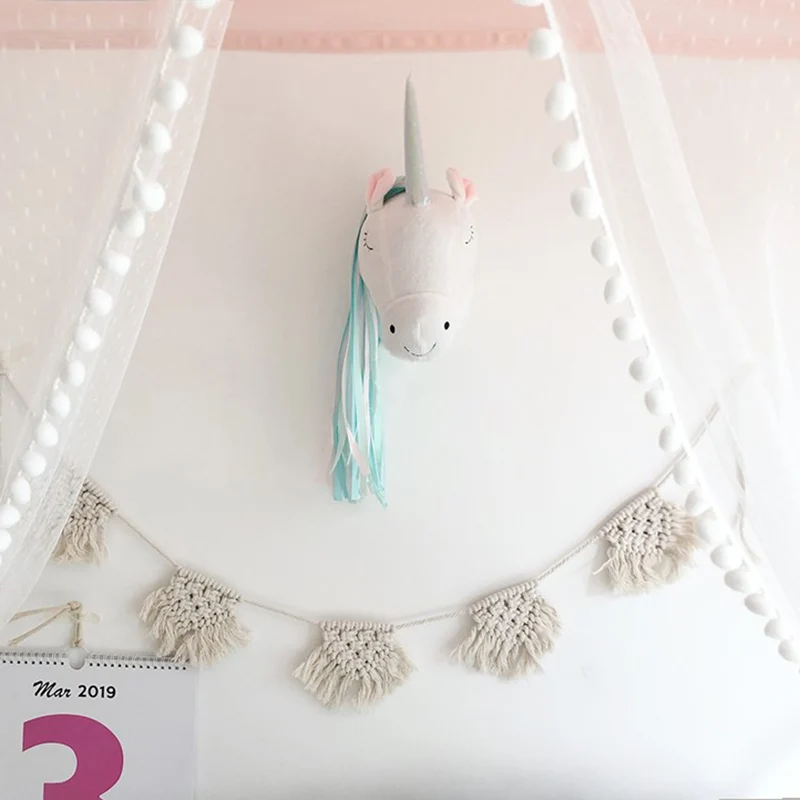Tête d'animal en peluche licor - Baby Nursery Decor Girl avis et prix