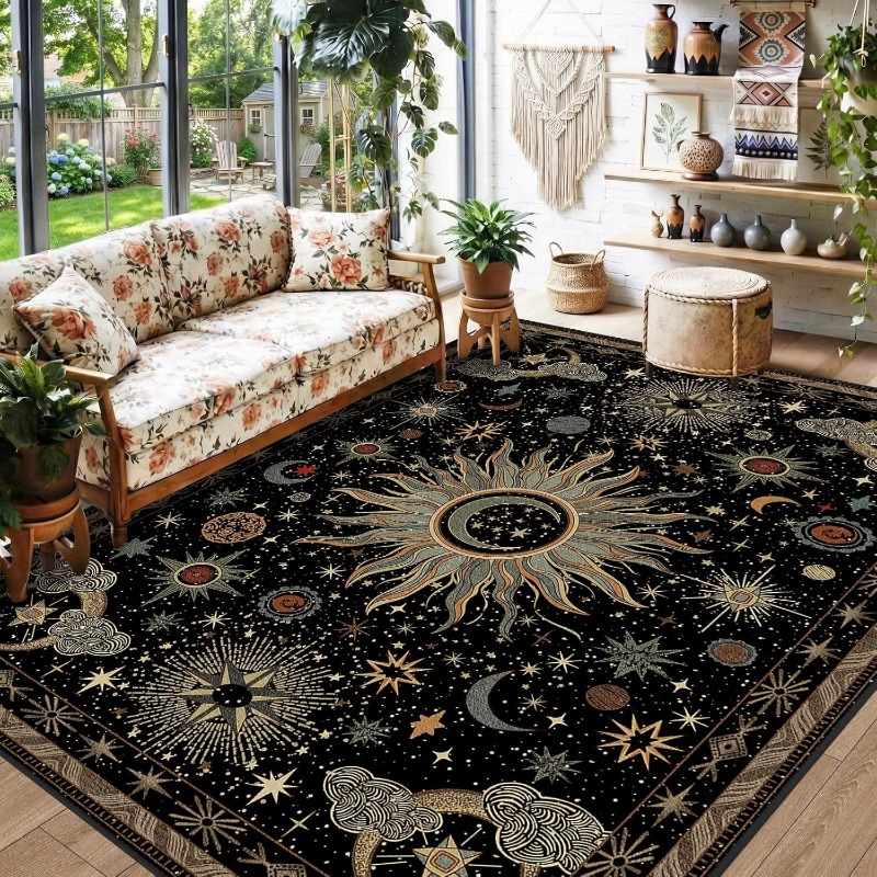 Tapis bohème vintage à motif s - Baby Nursery Rug avis et prix
