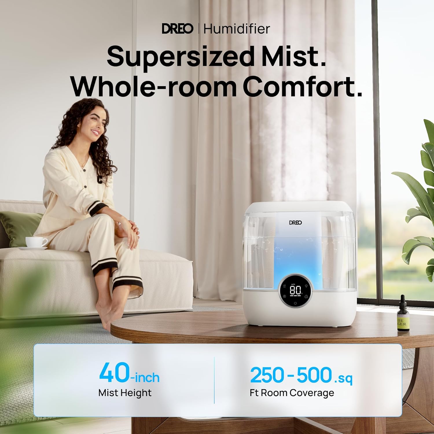 Humidificateur Dreo 6L à rempl - Humidifier Nursery Quiet avis et prix