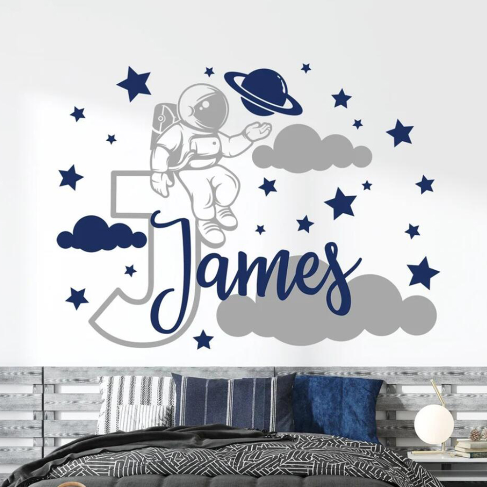 Autocollant mural d'astronaute - Baby Nursery Panelling avis et prix