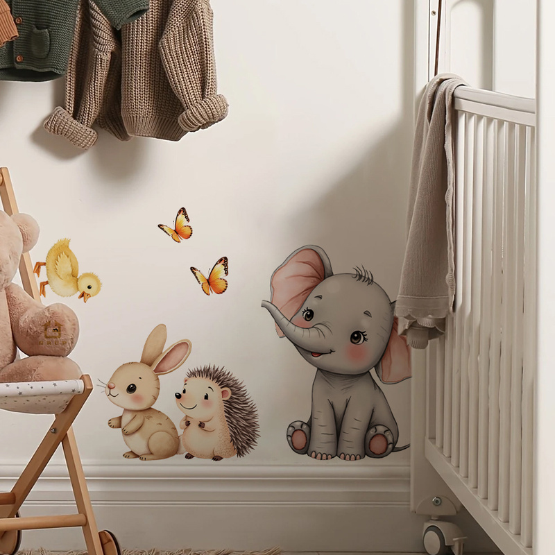 Autocollant mural d'animal de  - Baby Nursery Vinyl avis et prix