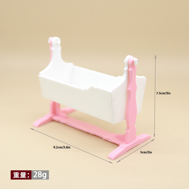Mini berceau à bascule miniatu - Baby Nursery Layout avis et prix