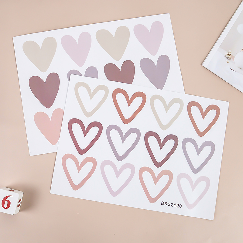Autocollant mural Lovely Heart - Baby Nursery Mural Wallpaper avis et prix