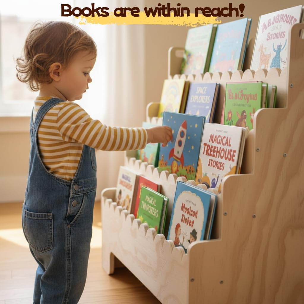 Étagère à livres pour enfants  - Baby Nursery Bookshelf avis et prix
