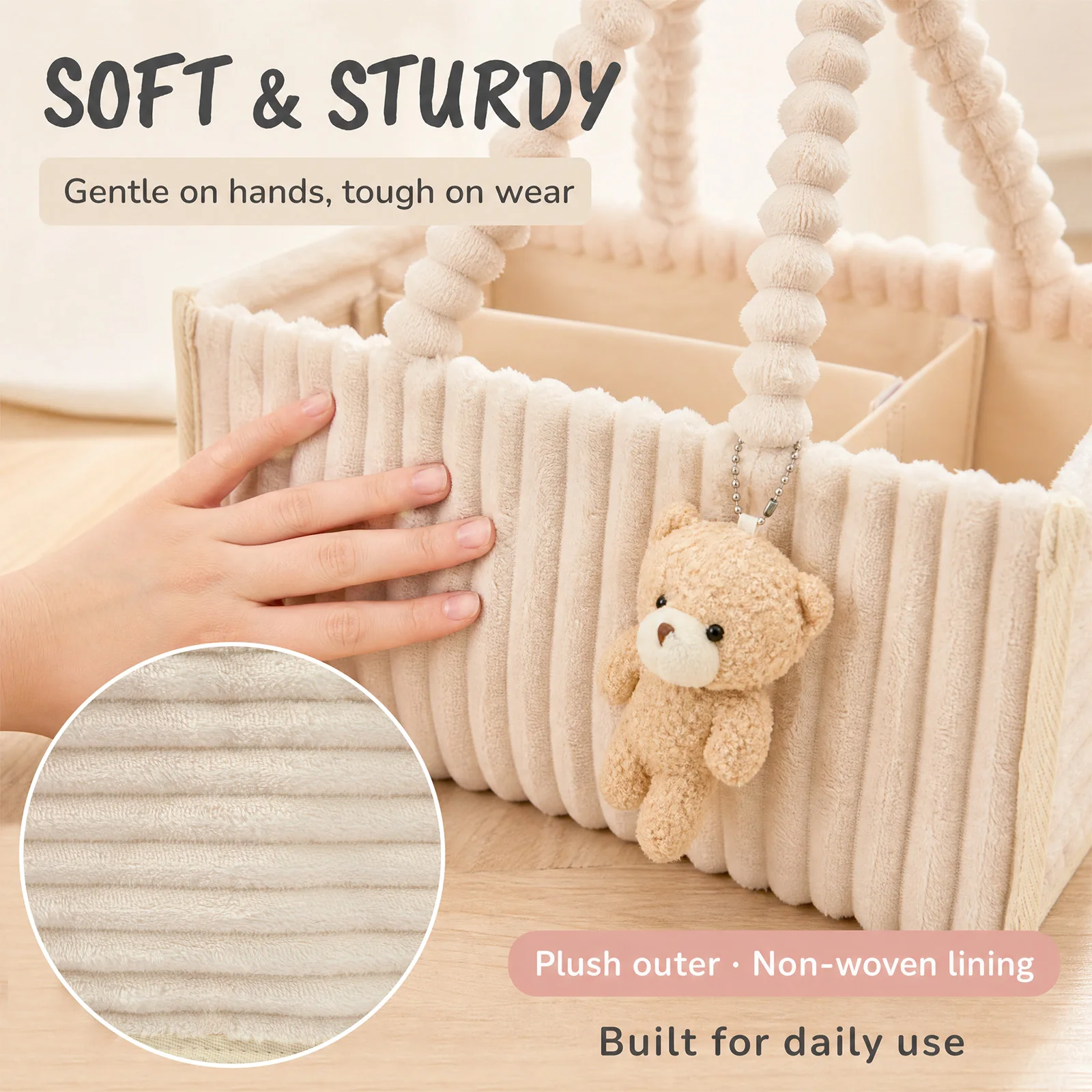Organisateur de couches pour b - Diaper Caddy Organizer avis et prix
