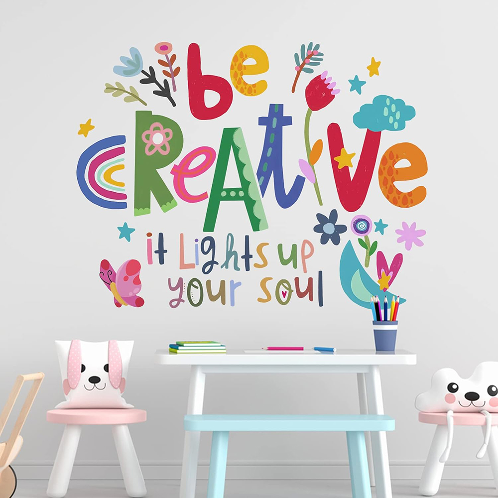Be Creative – autocollants mur - Baby Nursery Panelling avis et prix