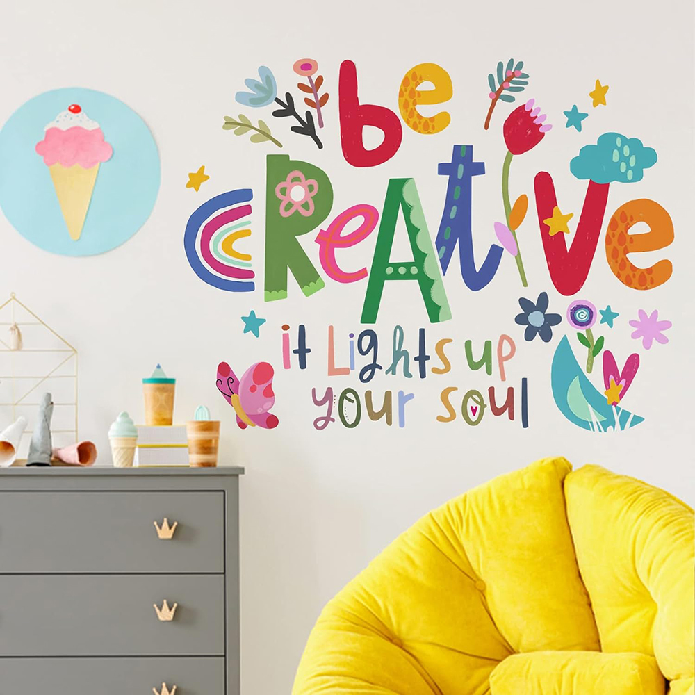 Be Creative – autocollants mur - Baby Nursery Panelling avis et prix