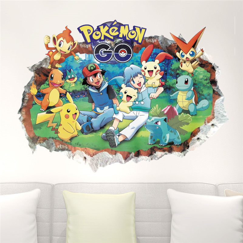 Autocollant mural Pokémon Pika - Baby Nursery Vinyl avis et prix