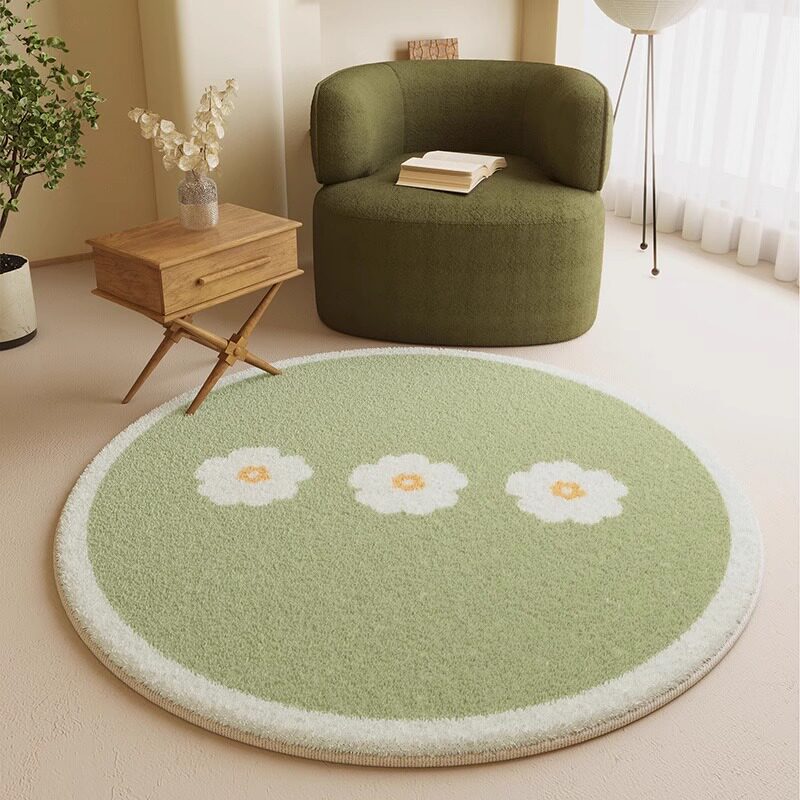 Tapis rond aspect cachemire VI - Baby Nursery Rug avis et prix