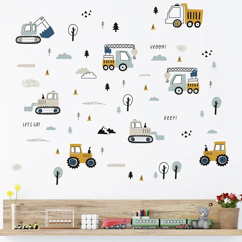 Autocollants muraux de camion  - Baby Nursery Vinyl avis et prix