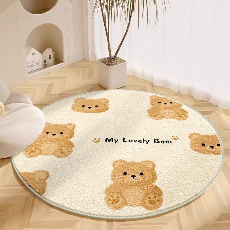 VIKAMA 1PC tapis rond salon ta - Baby Nursery Rug avis et prix