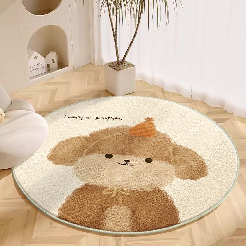 VIKAMA 1PC tapis rond salon ta - Baby Nursery Rug avis et prix