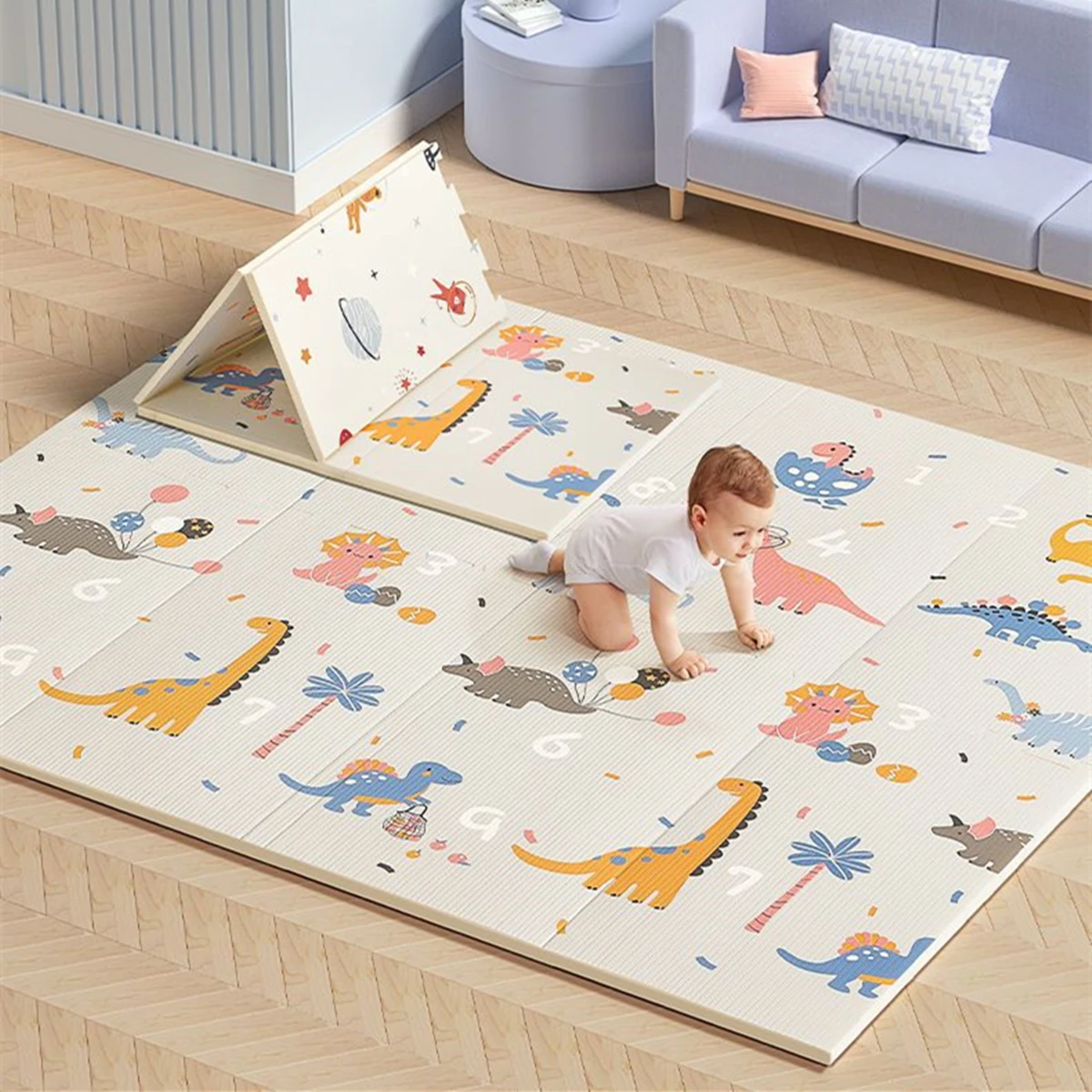 Tapis pliable non toxique pour - Baby Nursery Rug avis et prix