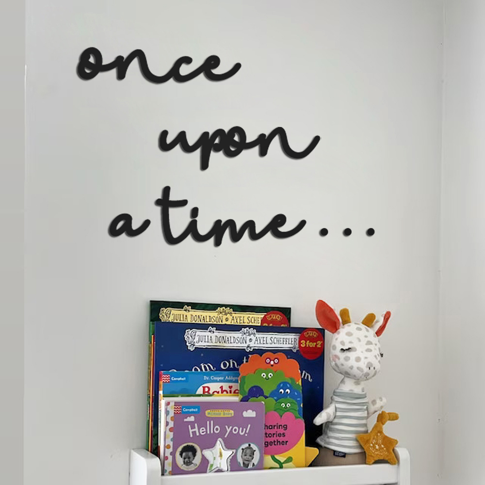 Décor Mural en Bois et Acryliq - Baby Nursery Bookshelf avis et prix