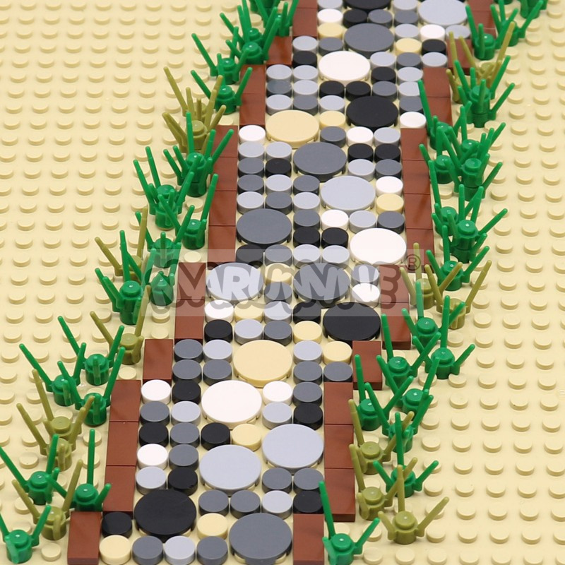 Blocs de carrelage ronds 1x1 2 - Lego Set City avis et prix