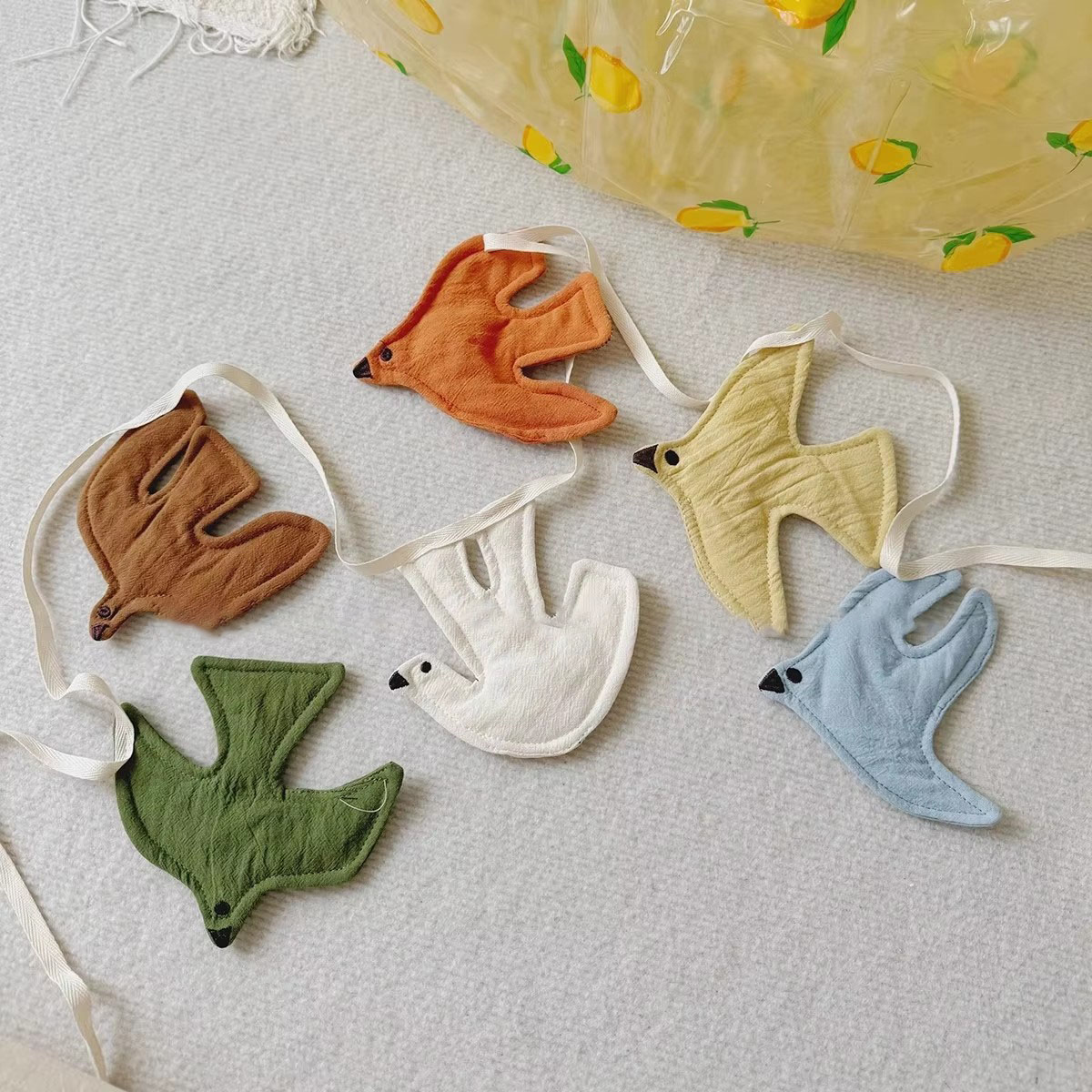 Guirlande de drapeaux en tissu - Baby Nursery Bunting avis et prix